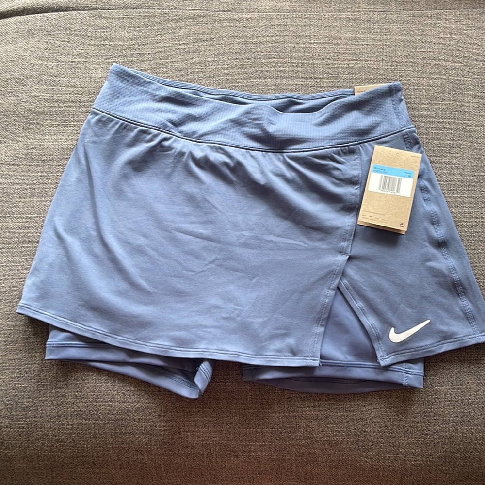 NikeCourt Dri-FIT Victory Women's Tennis Skirt (BLUE)